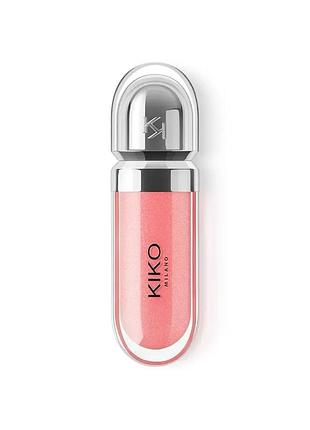 Блеск для губ kiko milano 3d hydra lipgloss 08 natural rosewood