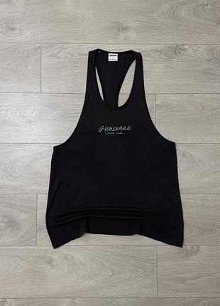 Спортивная майка джимшарк gymshark lifting club graphic stringer, l, оригинал