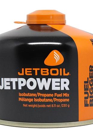 Резьбовой газовый баллон jetboil jetpower fuel 230 грамм