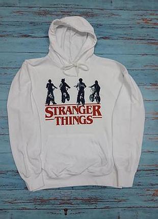 Худі білий loys stranger things xxl