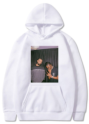 Худі білий loys drake хард xxl