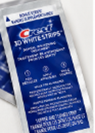 Crest 3d whitestrips professional effects white, 1 полоска для зубов