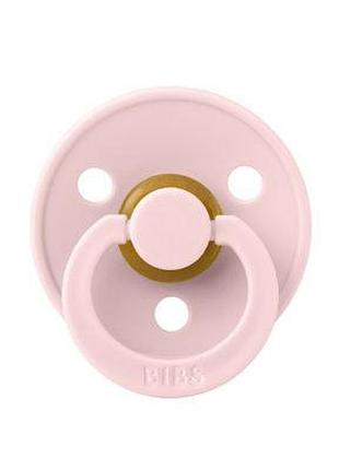 Соска пустушка bibs colour latex кругла 6-18 міс blossom
