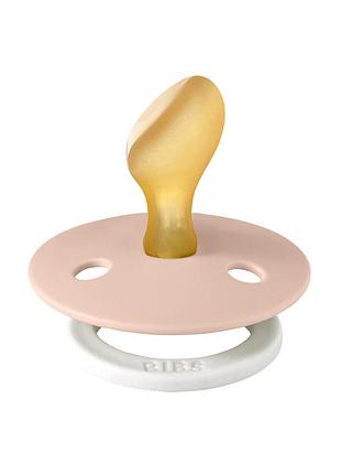 Соска пустушка bibs colour latex anatomical (анатомічна) – blush glow 0-6 міс світиться в темряві