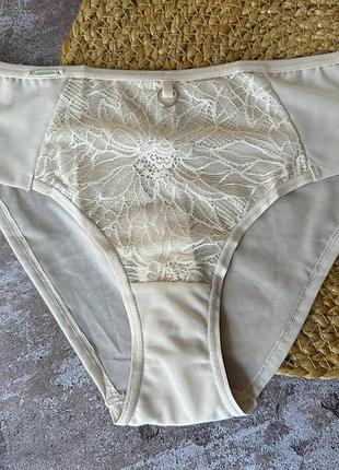 Женские трусики-слипы lanny mode m–3xl бежевые