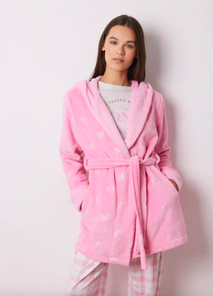 Халат рожевий флісовий women'secret 2