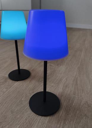 Набір акумуляторних настільних rgb-світильників (2 шт.) — 25 см, сенсорне керування, usb
