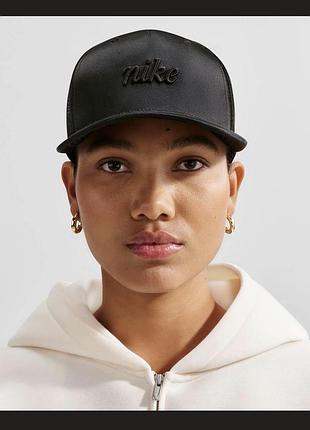 Бейсболка унісекс nike rise cap premium чорна
