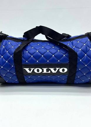 Сумка с логотипом "volvo" синяя из экокожи 500х230