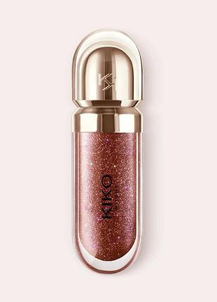 Блиск для губ kiko milano 3d hydra lipgloss (44 disruptive brown)