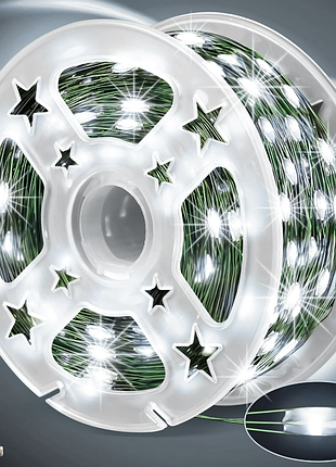 Гірлянда роса мішура usb, з пультом 15 м, 320 led