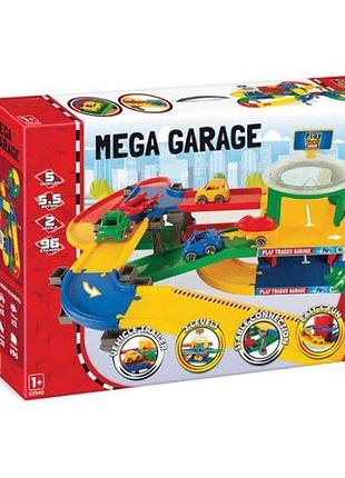 Детская игрушка play tracks garage гараж с трассой (53140)