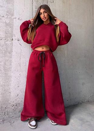 Стильный утепленный костюм oversize 🤍