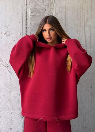 Стильний утеплений костюм oversize ❤️ 2