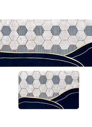 Набор диатомитовых ковриков 58x38 см 118x38 см для кухни антискользящие mc-13001
