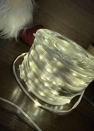 Pvc проволока с блоком 65ip (50 м 500 led)