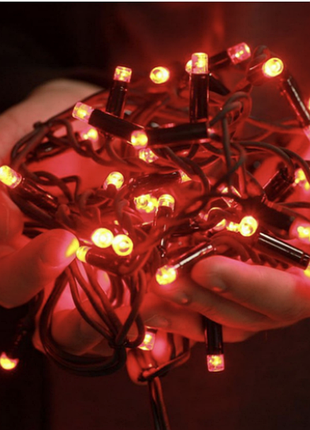 Гірлянда професійна вулична нитка 100 led