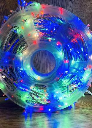 Гирлянда нитка на бабине 500led 50м провод белый