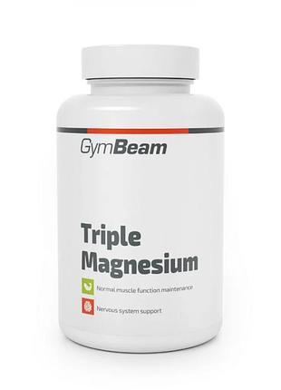 Магній потрійний triple magnesium - gymbeam, 180 капсул