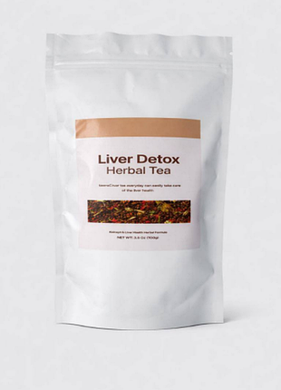 Трав'яний чай для детоксу печінки liver detox herbal tea 100 г