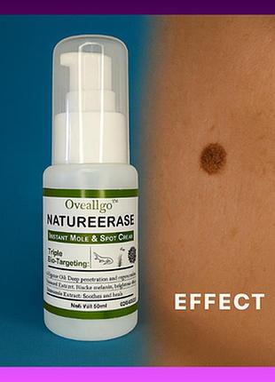 Ефективний спрей від плям та пігментації тіла oveallgo natureerase 50ml