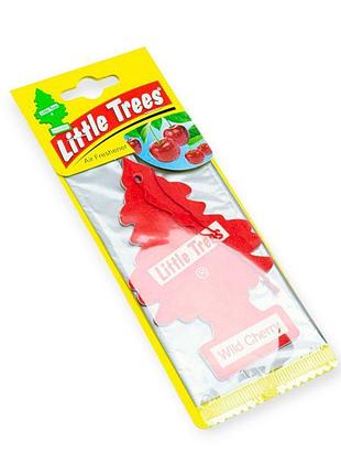 Ароматизатор на зеркало сухой ёлочка little trees "cherry"