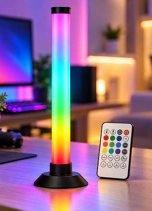 Настільний атмосферний світильник usb з пультом керування / rgb-світильник / настільний атмосферний світильник