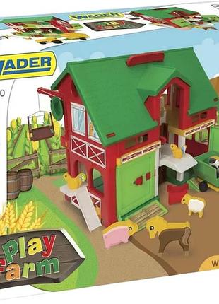 Игровой набор wader play house ферма 30x37 см (5900694254503)