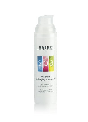 Спа-крем для рук з ефектом омолодження baehr 75 мл (spa wellness anti-aging handcreme) (25860)