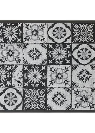 Коврик диатомитовый 40x30 см для сушки посуды для кухни azulejo mc-12963