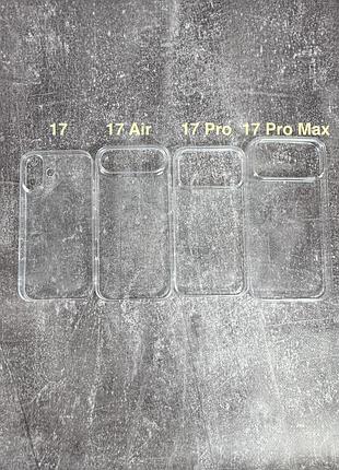 Чохол прозорий space case для iphone 18 pro силіконовий