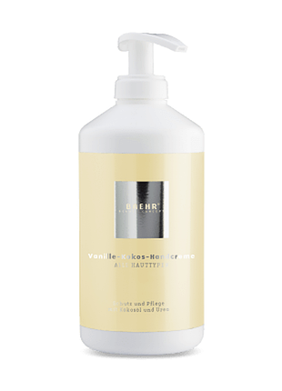 Крем для рук з маслом кокоса і сечовиною baehr 500 мл (vanille-kokos-handcreme) (11598)