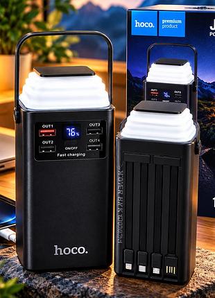 Павербанк hoco ja90a 100000 мач с быстрой зарядкой, мощный внешний аккумулятор большой емкости