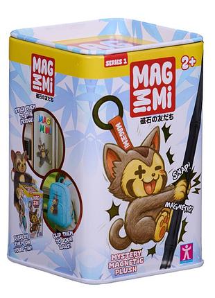 Мягкая игрушка-сюрприз mag mi mi с подвесом в металлическом боксе