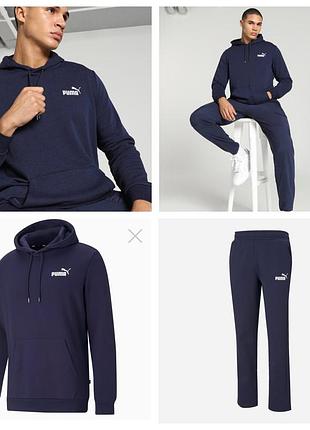 Спортивный костюм на флисе puma l, xl