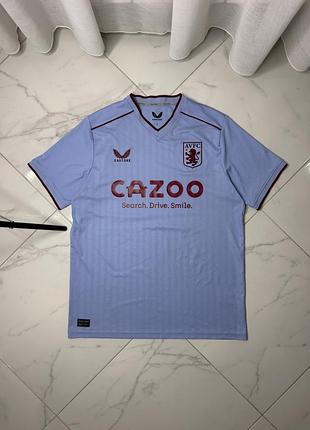 Оригінальна виїзна футбольна джерсі aston villa 2022/23 castore (розмір l)
