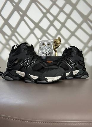 Чоловічі кросівки new balance 9060 fur dark grey black