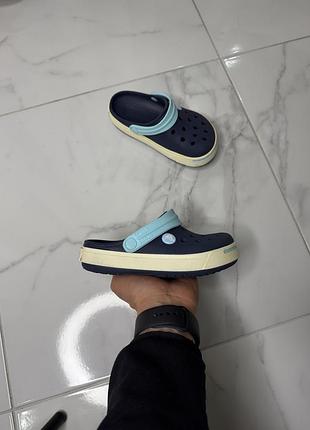 Стильні дитячі крокси crocs bayaband (розмір c10-c11 / 27-28)