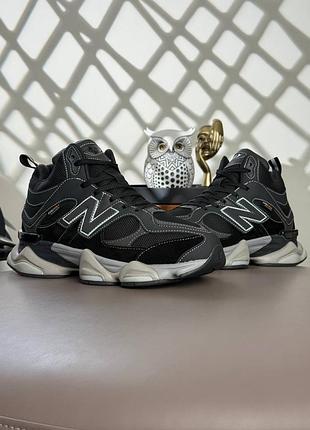 Чоловічі кросівки new balance 9060 fur grey black beige