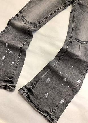 Джинси purple flared jeans brand 4