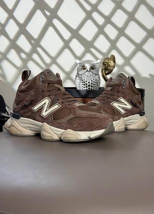 Чоловічі кросівки new balance 9060 fur brown beige