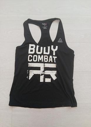 Спортивная майка reebok les mills body combat speedwick (размер s)