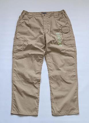Мужские xxl+ новые тактические карго брюки 5.11 tactical xxl+ men's taclite pro cargo pants 74273 tdu stone