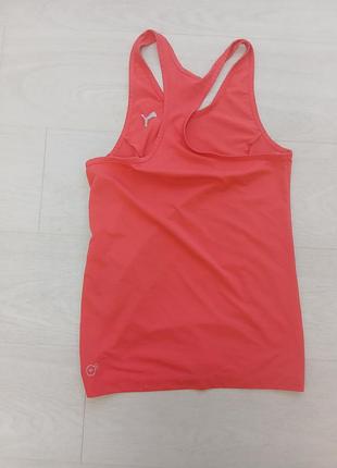 Спортивна майка puma drycell (розмір m) коралового кольору