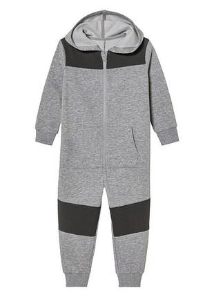 Комбинезон с начесом для мальчика lupilu lidl 458347 098-104 см (2-4 years) серый