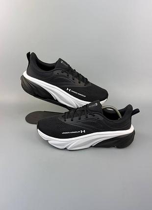 Кросівки  under armour charged+ rogue 6 "black / white"