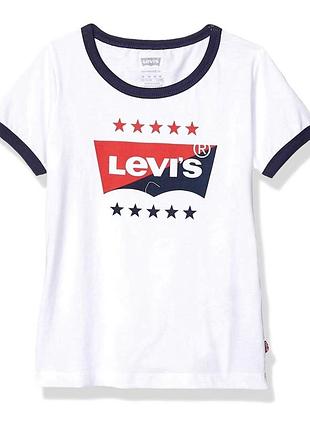 Нова футболка levis 5-6 років дівчинка