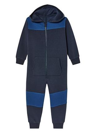 Комбинезон с начесом для мальчика lupilu lidl 458347 098-104 см (2-4 years) темно-синий