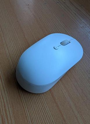 Комп'ютерна мишка xiaomi mi dual mode wireless mouse silent edition біла 3