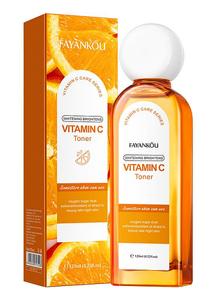 Тонер для обличчя fayankou vitamin c освітлювальний та зволожуючий 120 мл